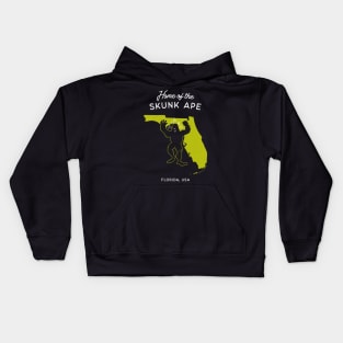 Home of the Skunk Ape - Florida USA Kids Hoodie